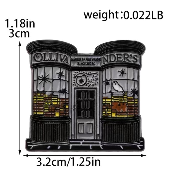 Harry Potter Olivander’s Pin - Picture 4 of 5